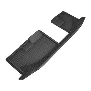 Mitsubishi Outlander Floor Mat - 3rd Row - 3D MAXpider - KAGU - Black - `22-`26 Mitsubishi Outlander Floor Mat - 3rd Row - 3D MAXpider - KAGU - Black - `22-`26